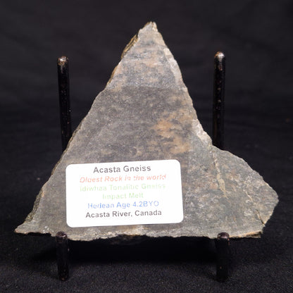 ACASTA GNEISS "OLDEST ROCK IN THE WORLD", Late Hadean, Canada ZAG033