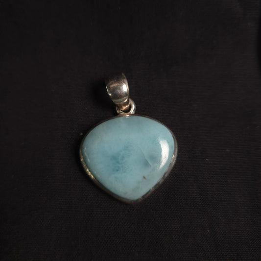 LARIMAR PENDANT set in STERLING SILVER 3SSLMP1