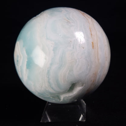 CARIBBEAN CALCITE SPHERE, Pakistan YCS001