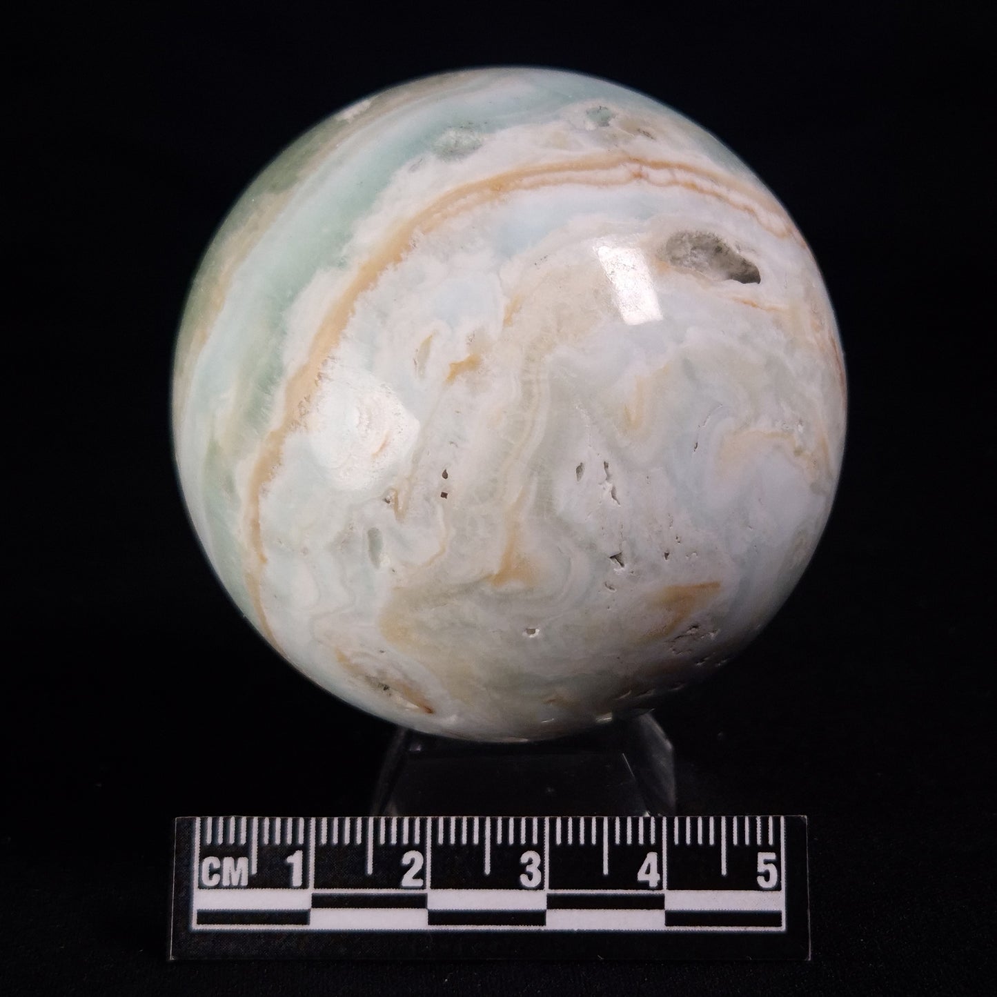 CARIBBEAN CALCITE SPHERE, Pakistan YCS002