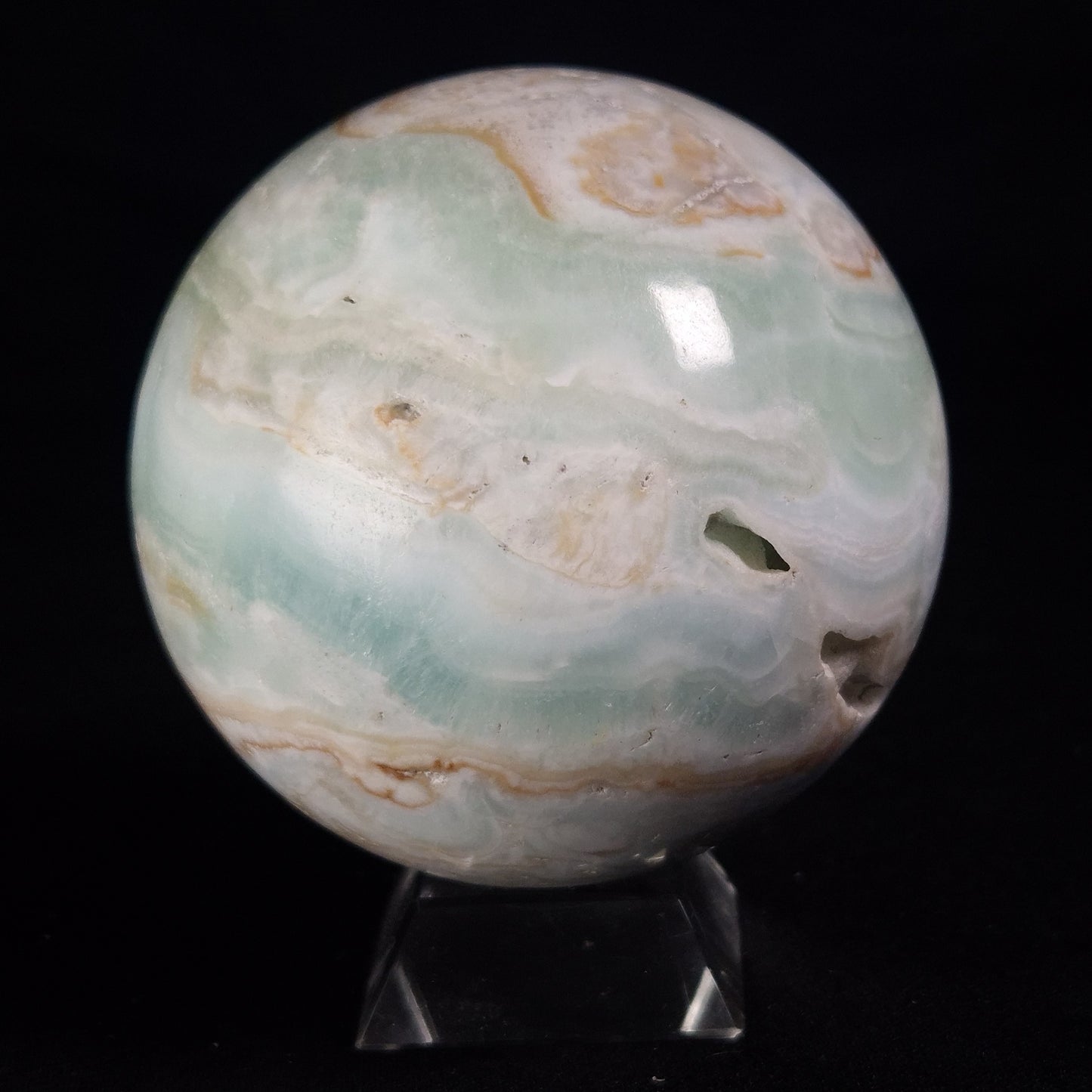 CARIBBEAN CALCITE SPHERE, Pakistan YCS002
