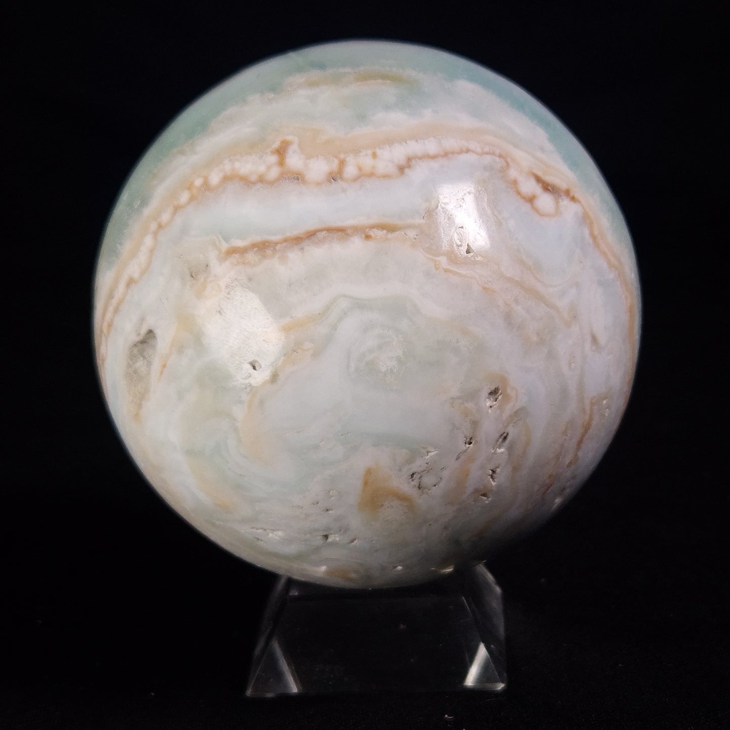 CARIBBEAN CALCITE SPHERE, Pakistan YCS002