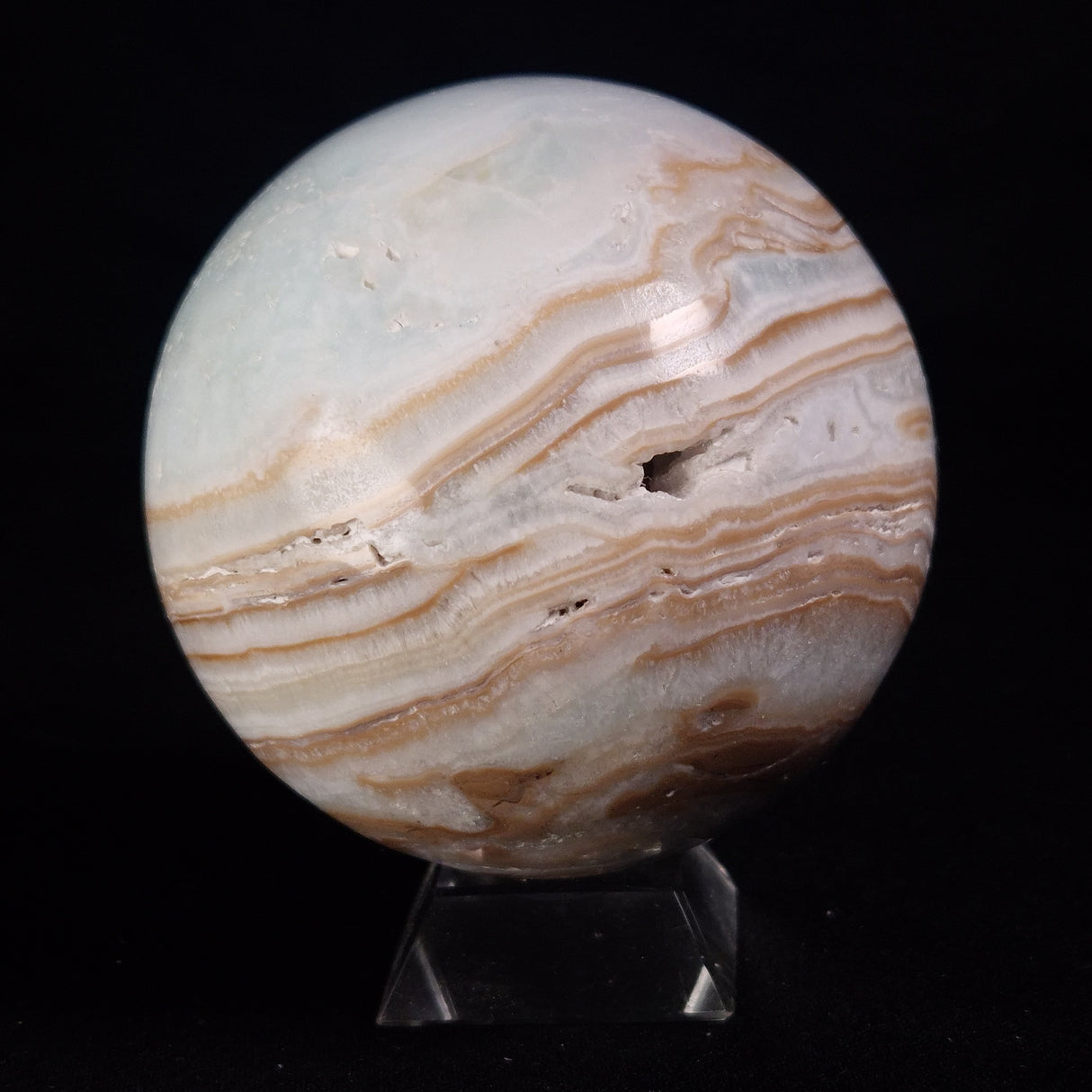 CARIBBEAN CALCITE SPHERE, Pakistan YCS005