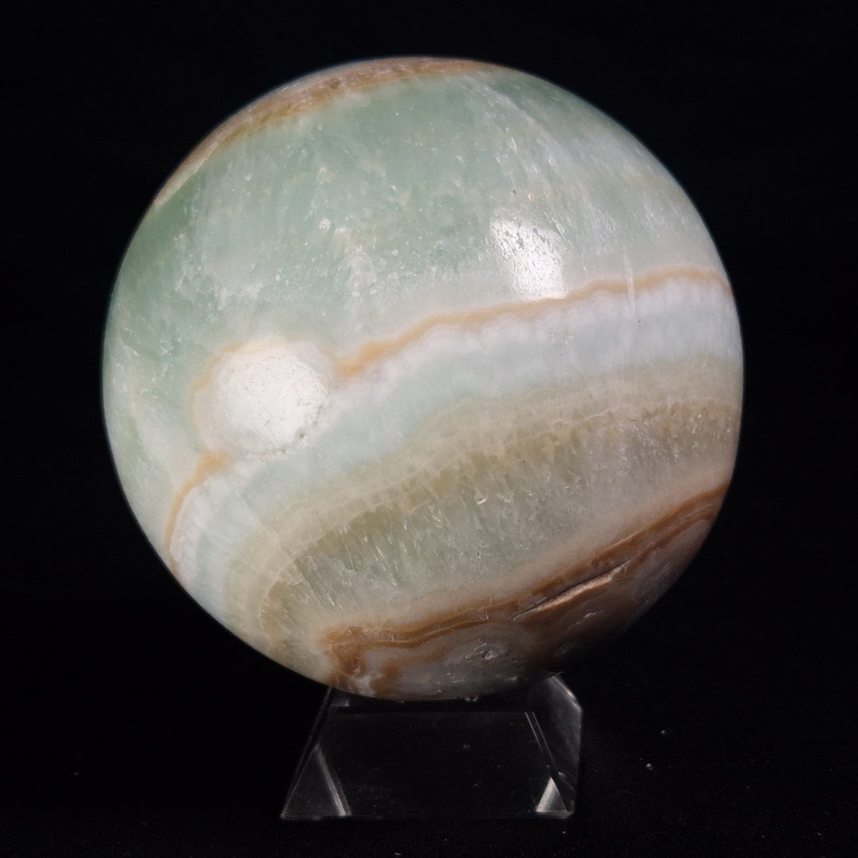 CARIBBEAN CALCITE SPHERE, Pakistan YCS006
