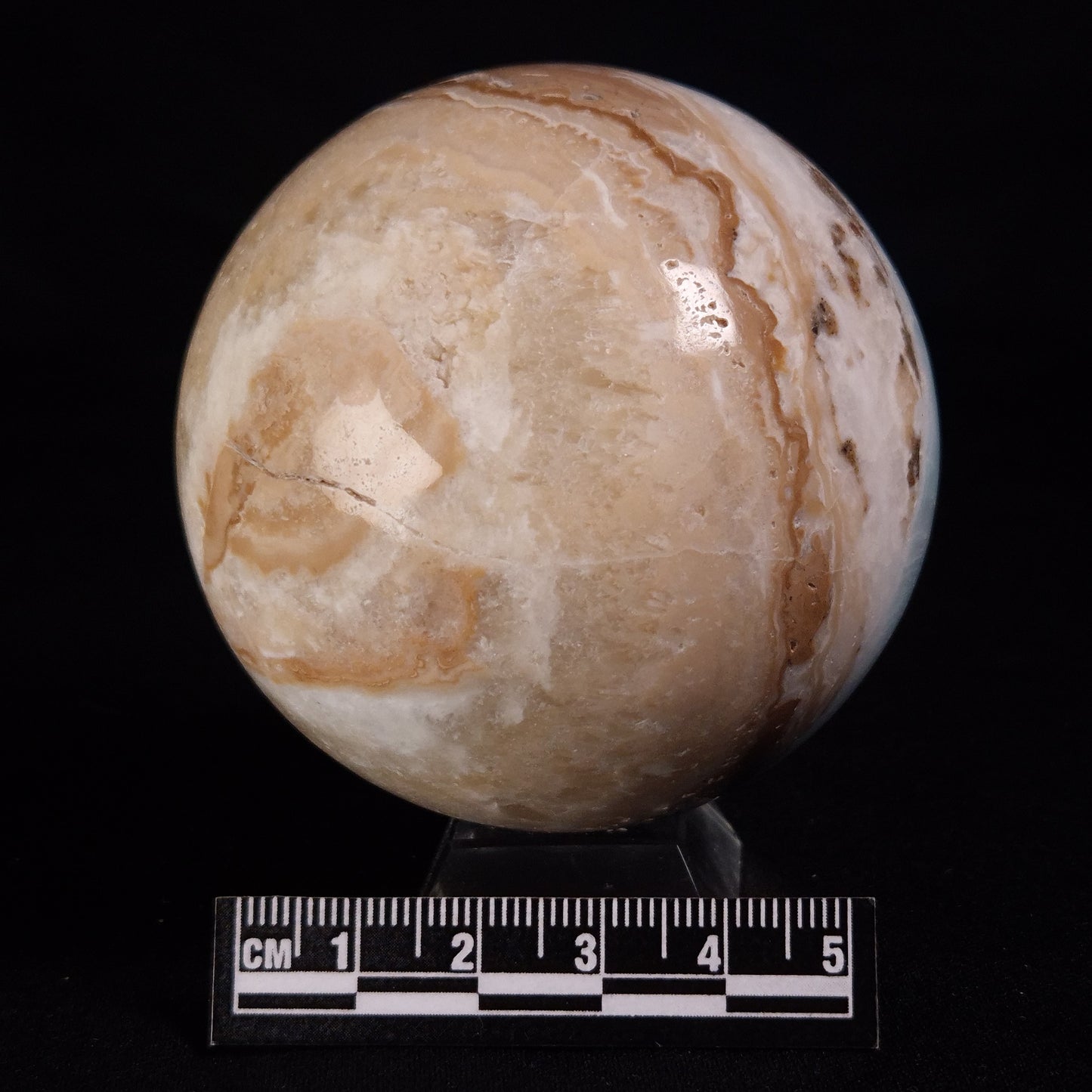 CARIBBEAN CALCITE SPHERE, Pakistan YCS008