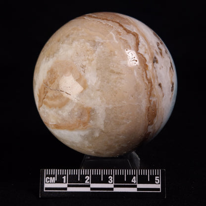 CARIBBEAN CALCITE SPHERE, Pakistan YCS008