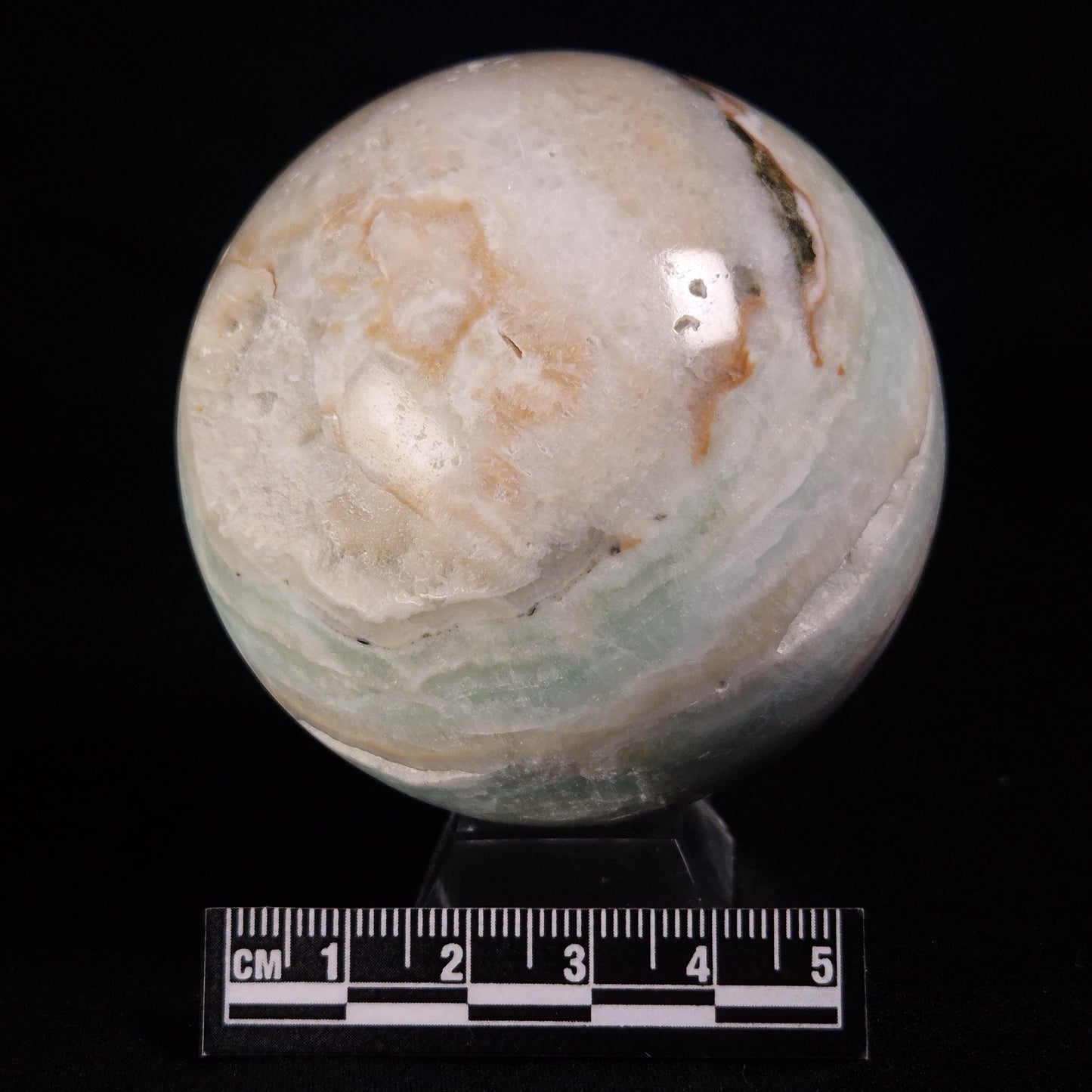 CARIBBEAN CALCITE SPHERE, Pakistan YCS011
