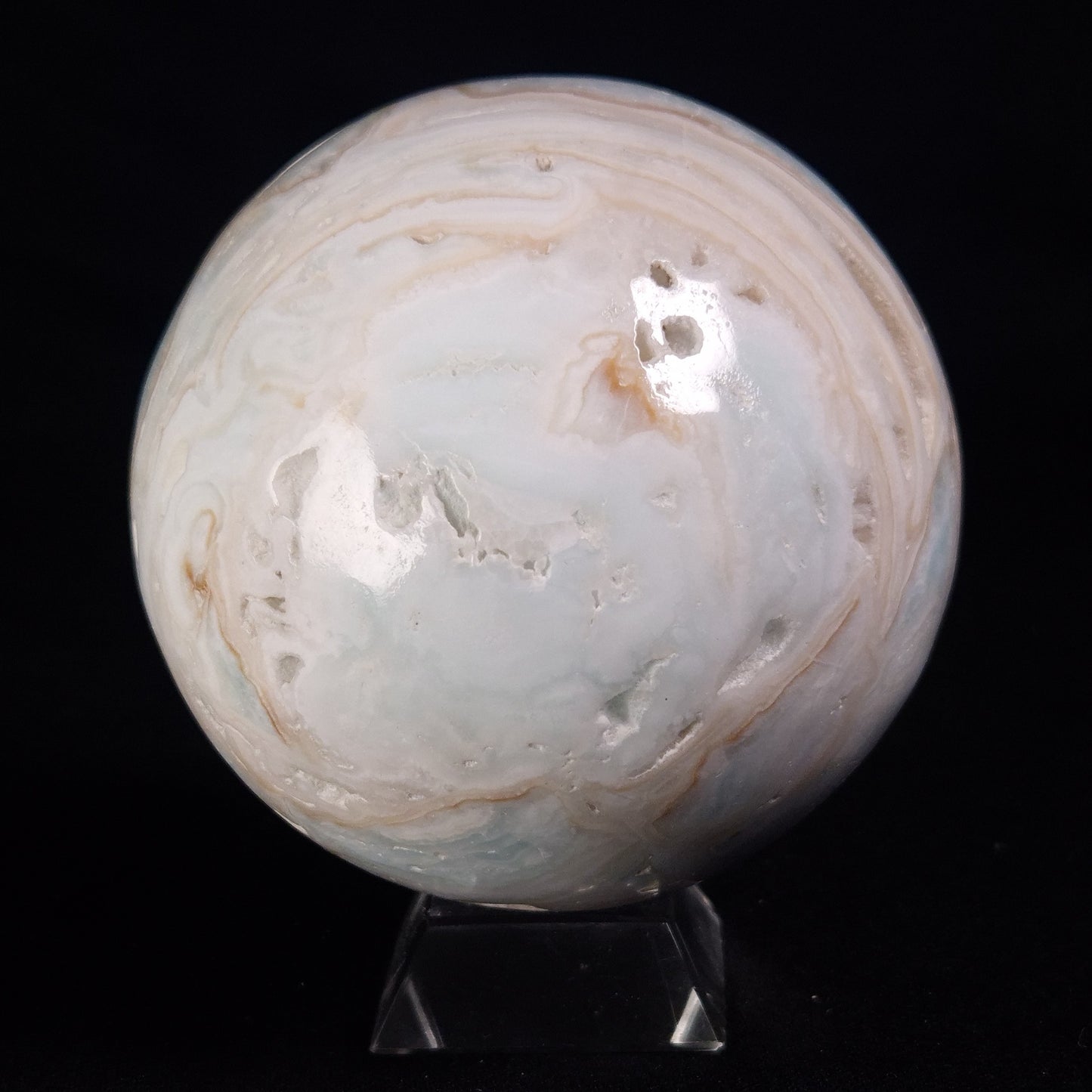 CARIBBEAN CALCITE SPHERE, Pakistan YCS012