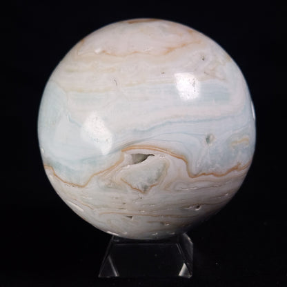 CARIBBEAN CALCITE SPHERE, Pakistan YCS012