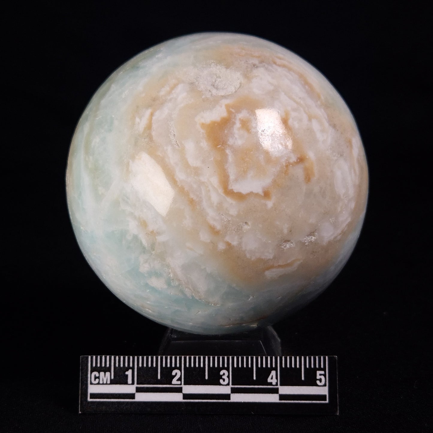 CARIBBEAN CALCITE SPHERE, Pakistan YCS013