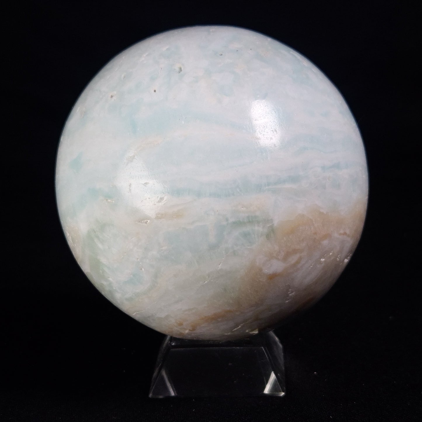CARIBBEAN CALCITE SPHERE, Pakistan YCS013