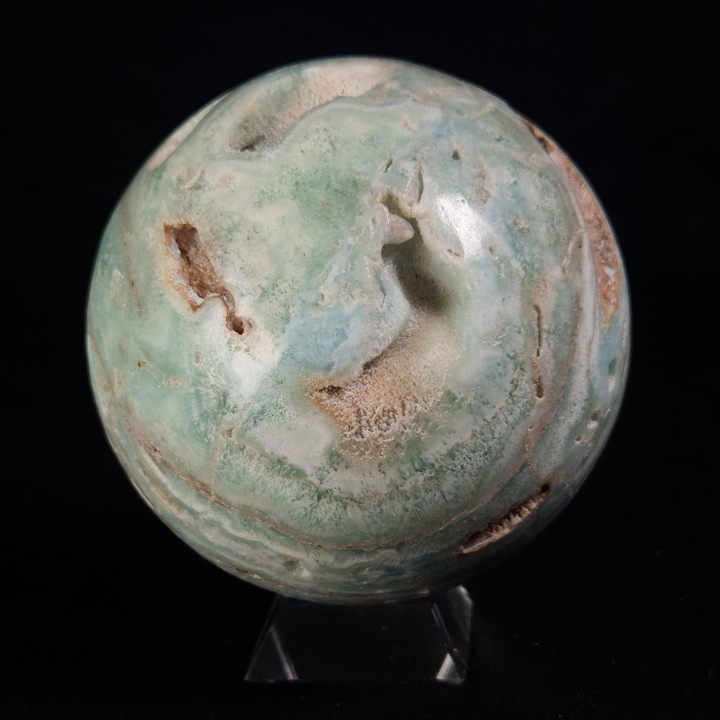 CARIBBEAN CALCITE SPHERE, Pakistan YCS016