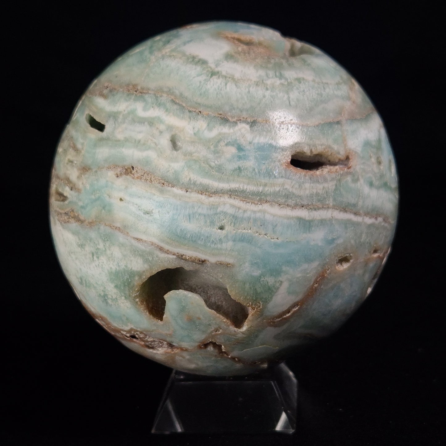 CARIBBEAN CALCITE SPHERE, Pakistan YCS016