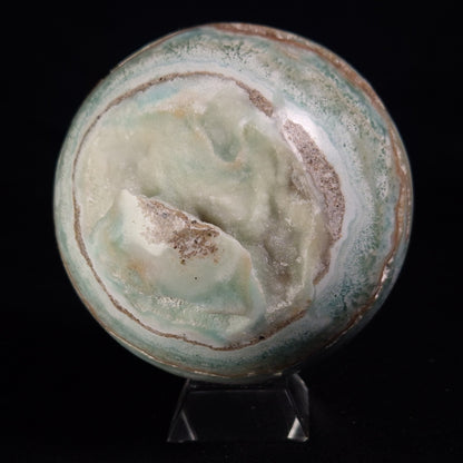 CARIBBEAN CALCITE SPHERE, Pakistan YCS018