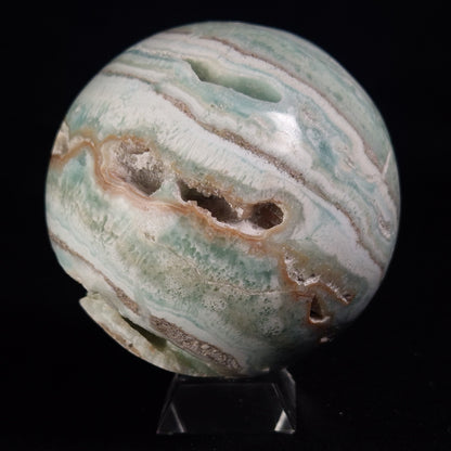 CARIBBEAN CALCITE SPHERE, Pakistan YCS018