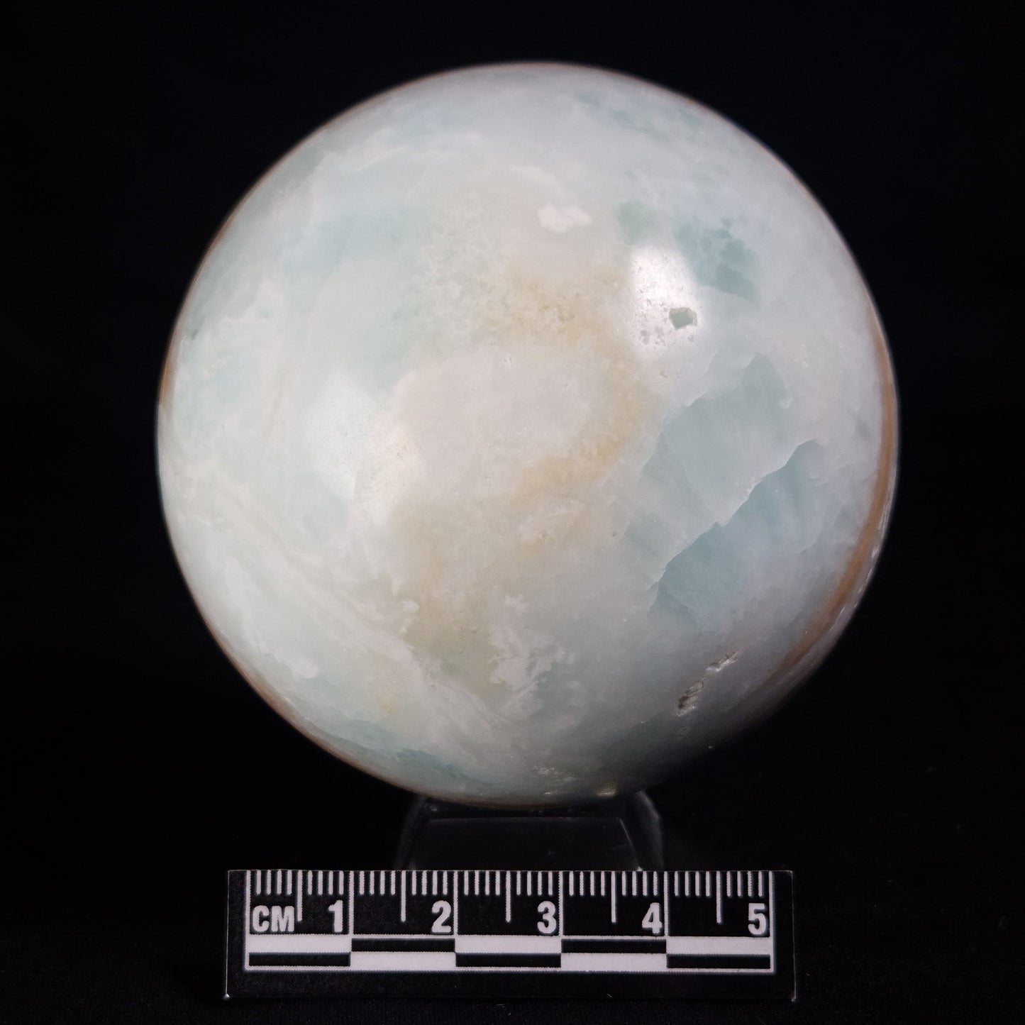 CARIBBEAN CALCITE SPHERE, Pakistan YCS020