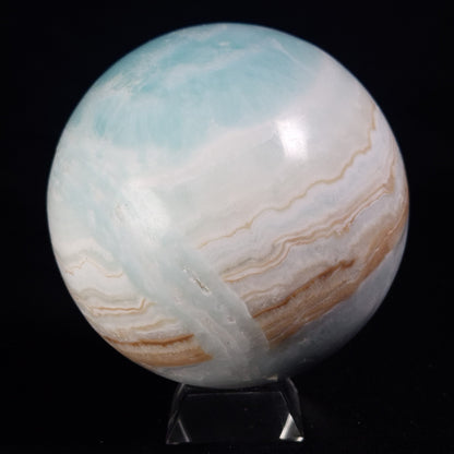 CARIBBEAN CALCITE SPHERE, Pakistan YCS020