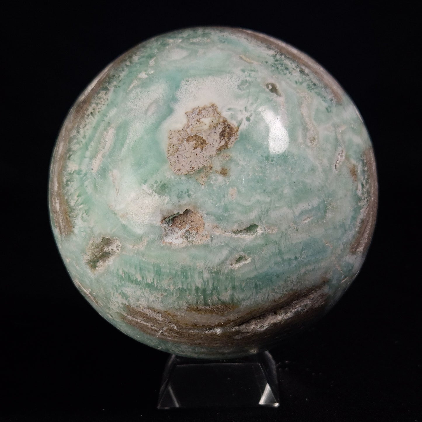 CARIBBEAN CALCITE SPHERE, Pakistan YCS022