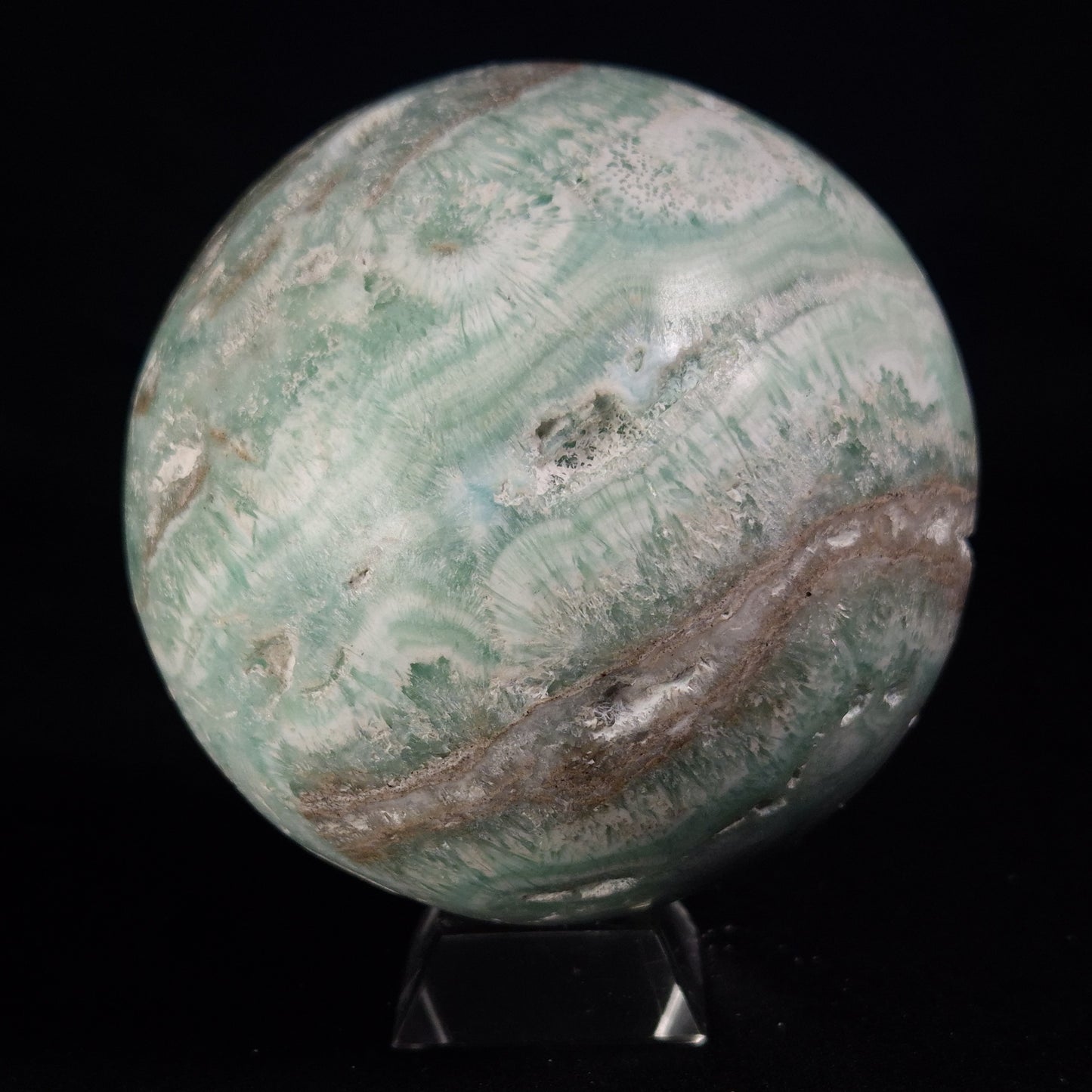 CARIBBEAN CALCITE SPHERE, Pakistan YCS022