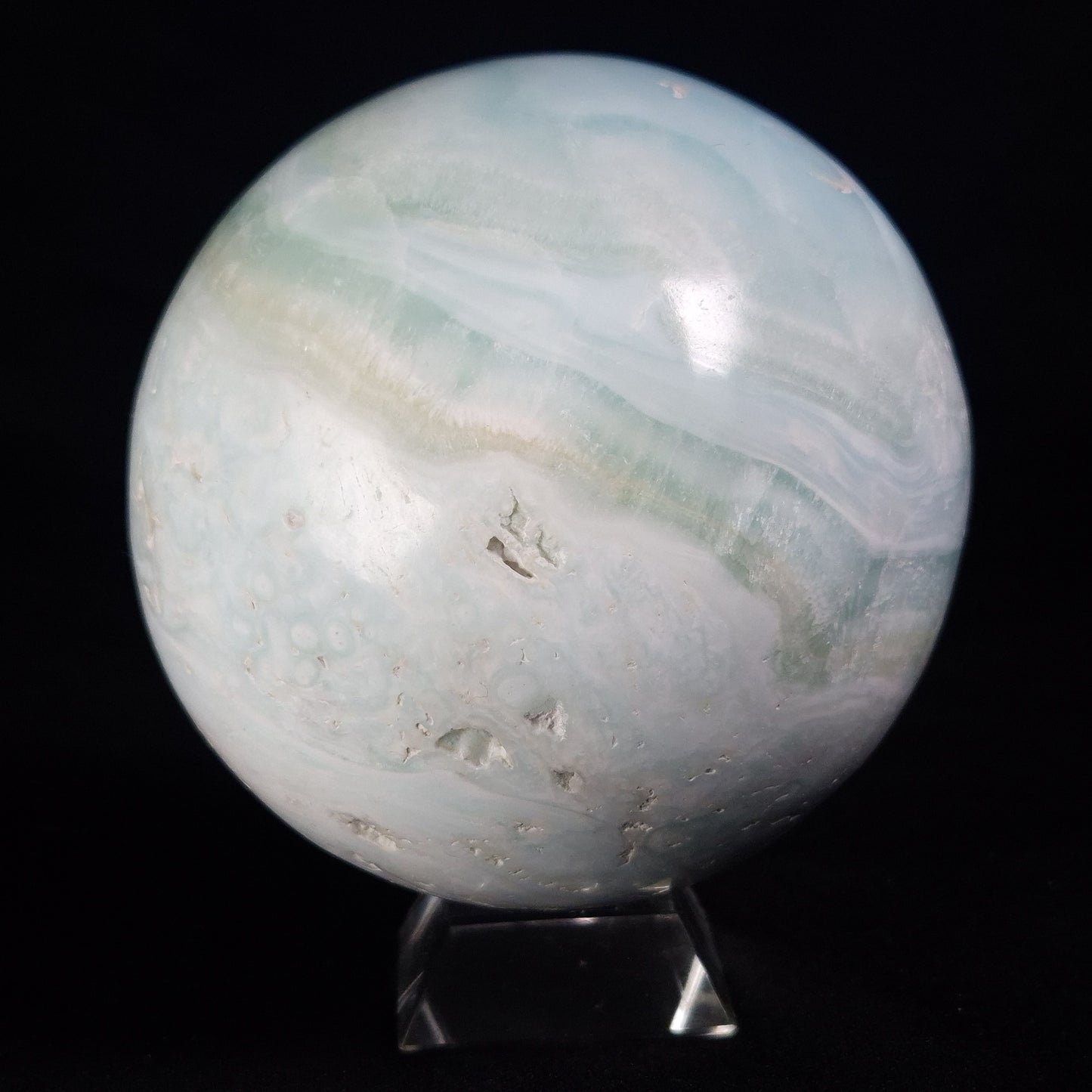 CARIBBEAN CALCITE SPHERE, Pakistan YCS021
