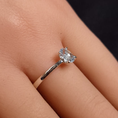 BLUE TOPAZ RINGS set in STERLING SILVER 3SSBTR1