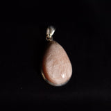 SCOLECITE PENDANT set in STERLING SILVER 3SSSCOP2