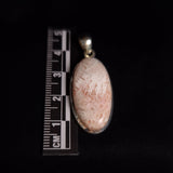 SCOLECITE PENDANT set in STERLING SILVER 3SSSCOP3