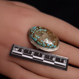 TURQUOISE RING set in STERLING SILVER 3SSTUR1