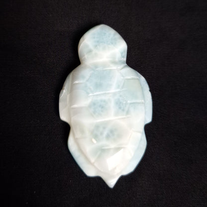 LARIMAR TURTLE CARVING 3SSLTC