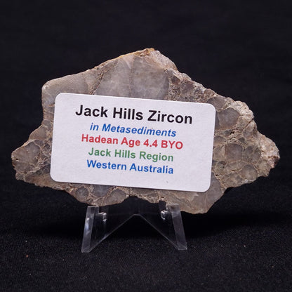 JACK HILLS ZIRCON, Hadean Age, Australia ZJH026