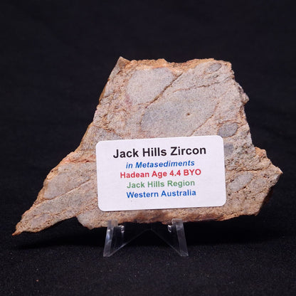 JACK HILLS ZIRCON, Hadean Age, Australia ZJH029