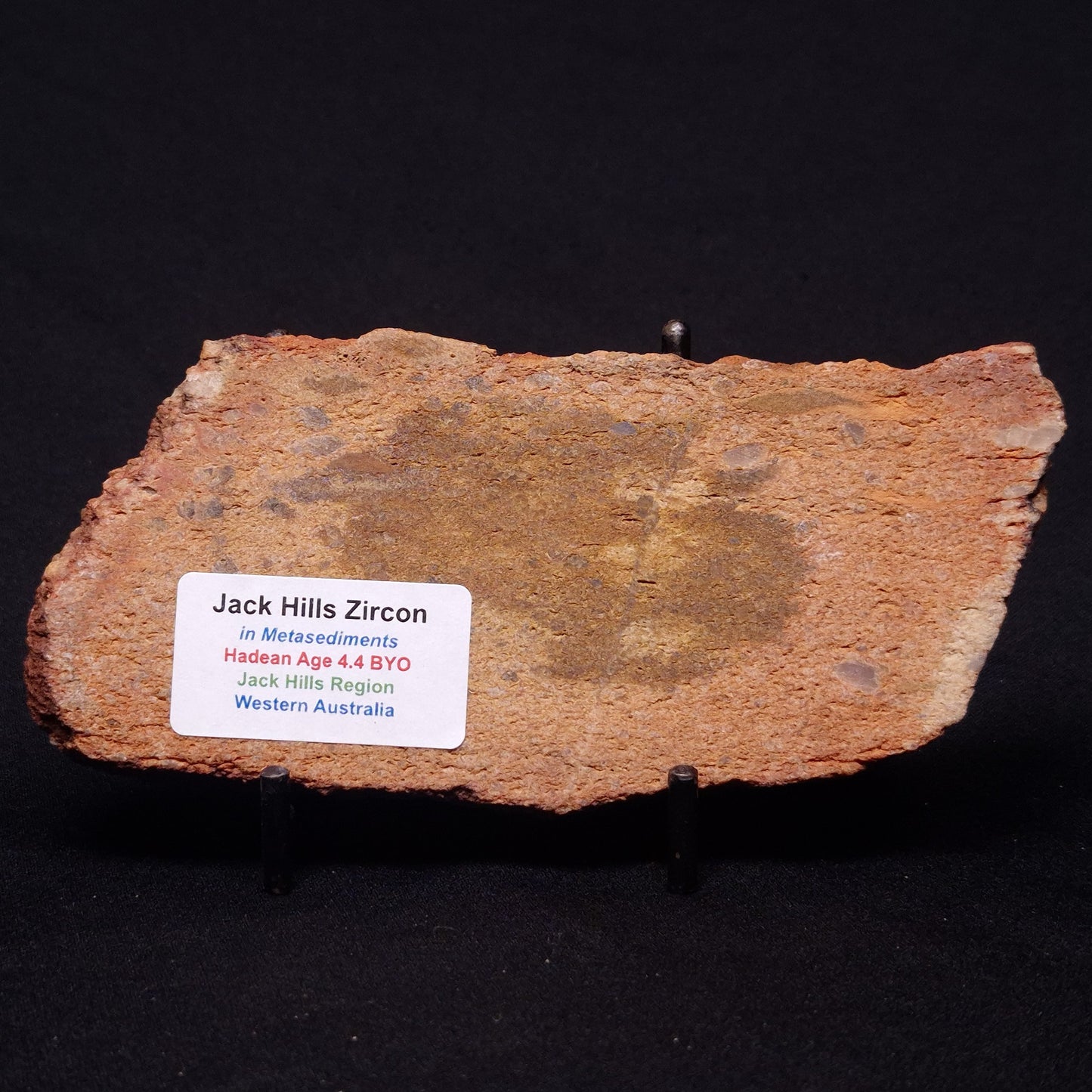 JACK HILLS ZIRCON, Hadean Age, Australia ZJH037