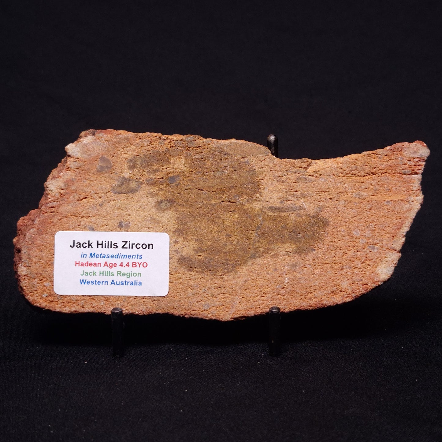 JACK HILLS ZIRCON, Hadean Age, Australia ZJH039
