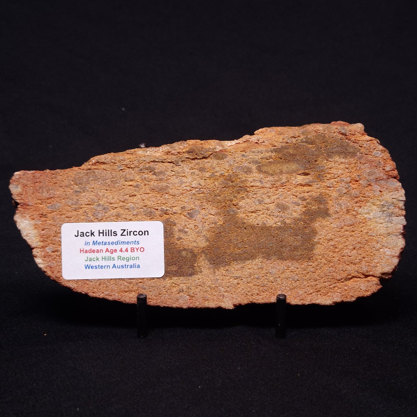 JACK HILLS ZIRCON, Hadean Age, Australia ZJH040