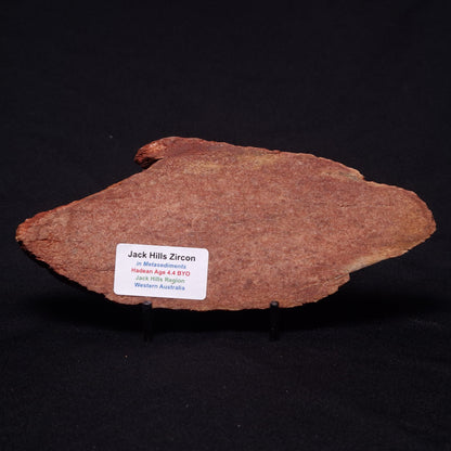 JACK HILLS ZIRCON, Hadean Age, Australia ZJH041