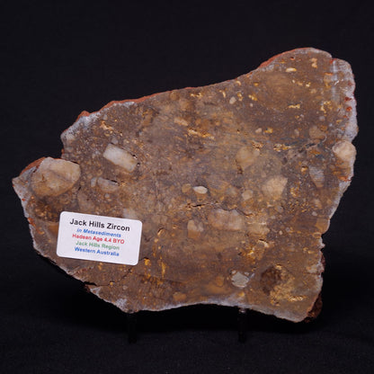 JACK HILLS ZIRCON, Hadean Age, Australia ZJH048