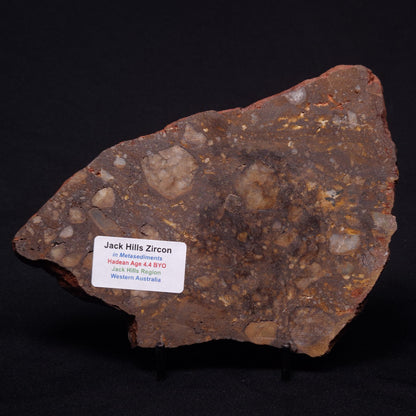 JACK HILLS ZIRCON, Hadean Age, Australia ZJH034