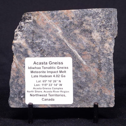 ACASTA GNEISS "OLDEST ROCK IN THE WORLD", Late Hadean, Canada ZAG038