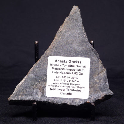 ACASTA GNEISS "OLDEST ROCK IN THE WORLD", Late Hadean, Canada ZAG043