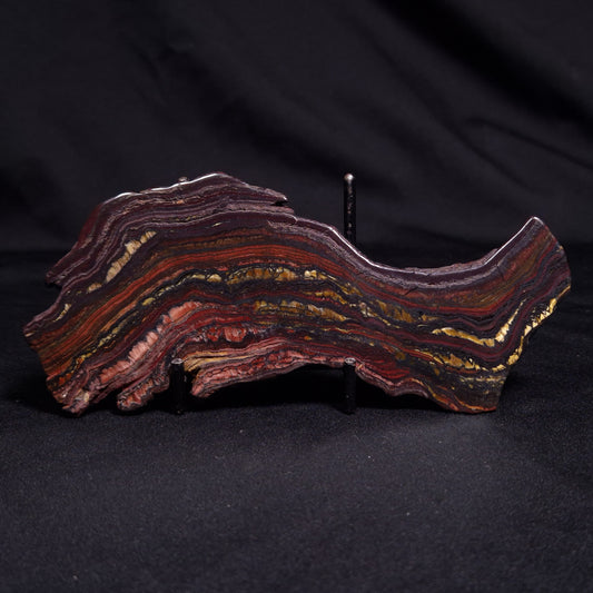 BANDED TIGER IRON MICROBIALITE, Archean, Australia ZBI051