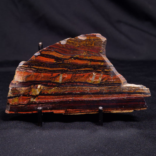 BANDED TIGER IRON MICROBIALITE, Archean, Australia ZBI054