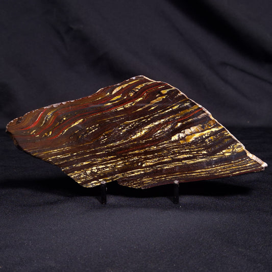 BANDED TIGER IRON MICROBIALITE, Archean, Australia ZBI059