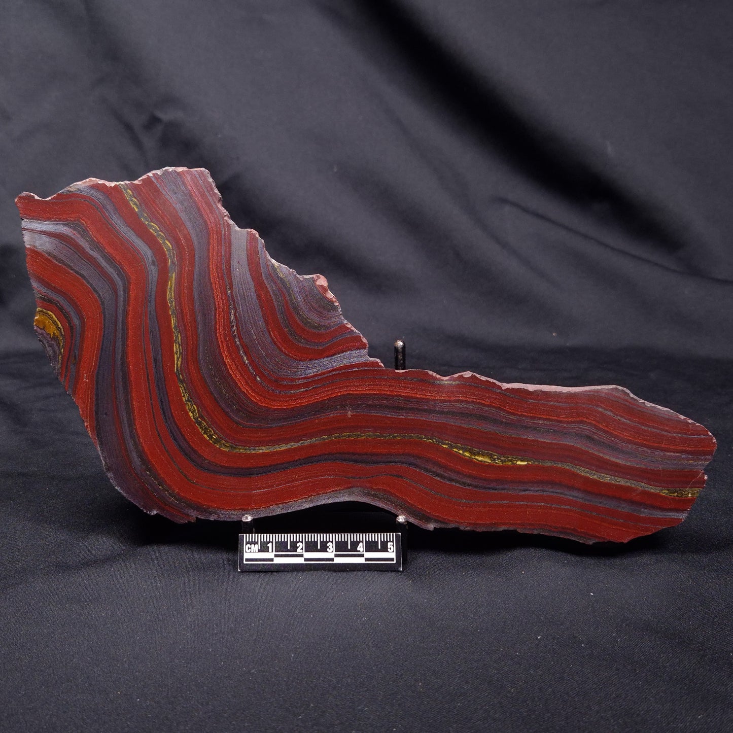 BANDED TIGER IRON MICROBIALITE, Archean, Australia ZBI072