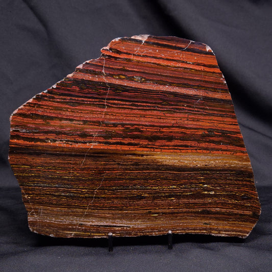 BANDED TIGER IRON MICROBIALITE, Archean, Australia ZBI076