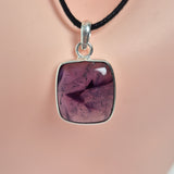 AMETHYST PENDANT set in STERLING SILVER 3SSAMP6