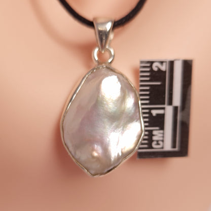 FRESHWATER PEARL PENDANT set in STERLING SILVER 3SSFWP1