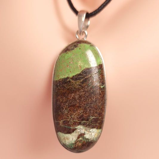 GASPEITE PENDANT set in STERLING SILVER 3SSGAS1