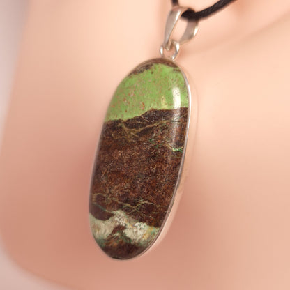 GASPEITE PENDANT set in STERLING SILVER 3SSGAS1
