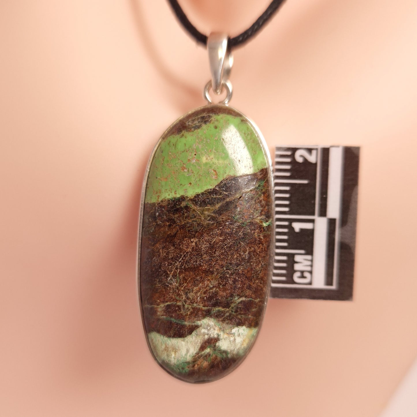 GASPEITE PENDANT set in STERLING SILVER 3SSGAS1