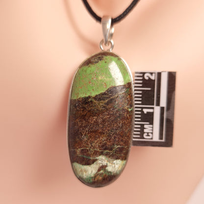 GASPEITE PENDANT set in STERLING SILVER 3SSGAS1